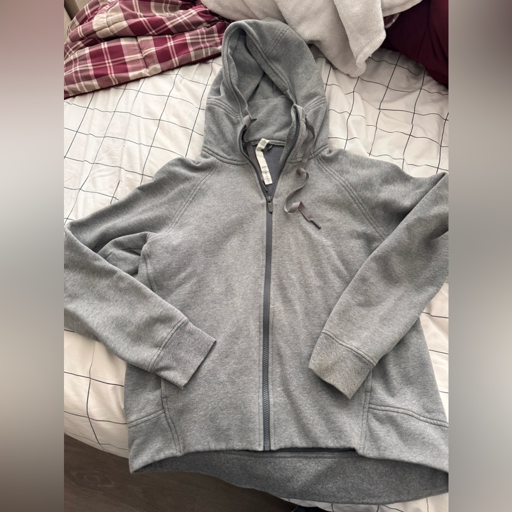 Lululemon Grey Zip Up Jacket